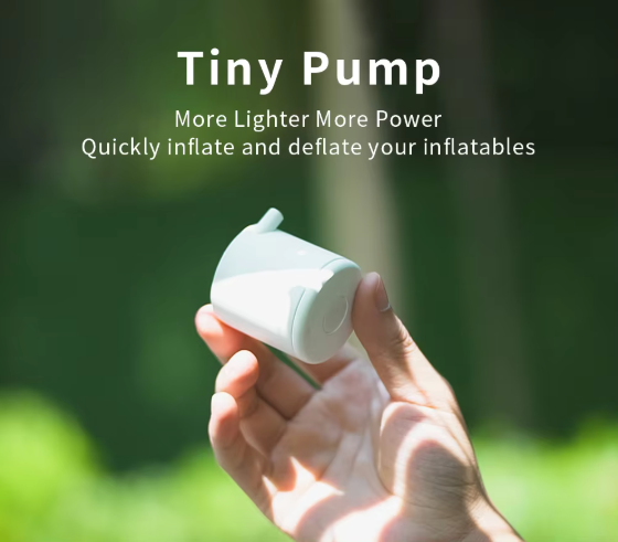 Flextail Tiny Pump 2X – Inflate. Deflate. Light the Way.