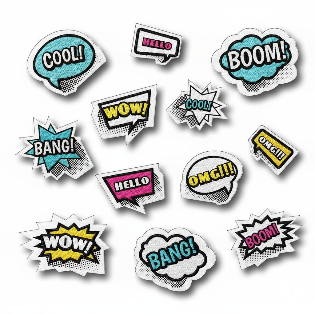 Embroidered Patches - 3 pack