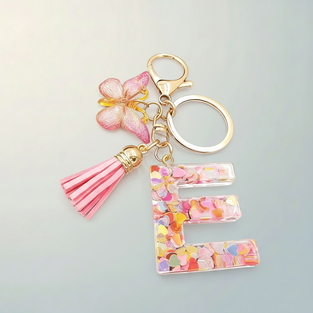Alphabet Bag Charm – Clip-On Initials & Letters