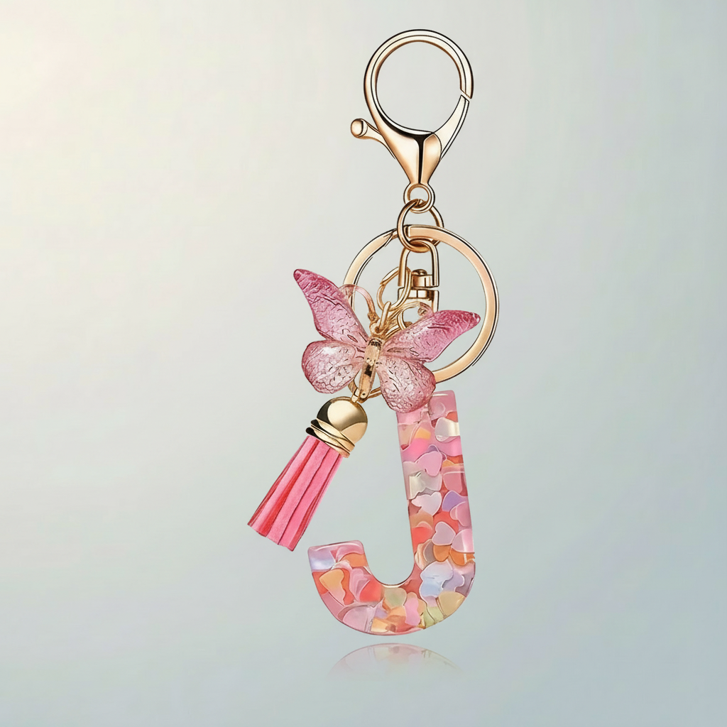Alphabet Bag Charm – Clip-On Initials & Letters