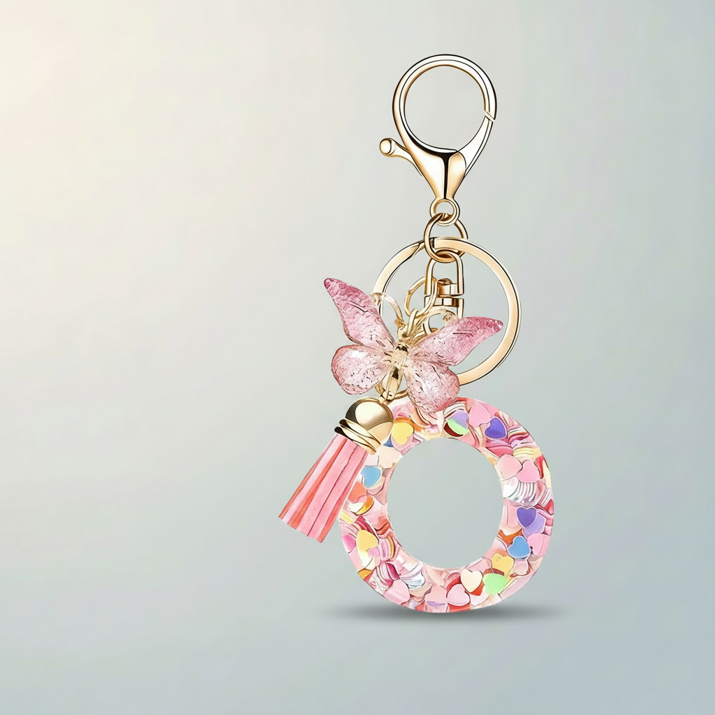Alphabet Bag Charm – Clip-On Initials & Letters