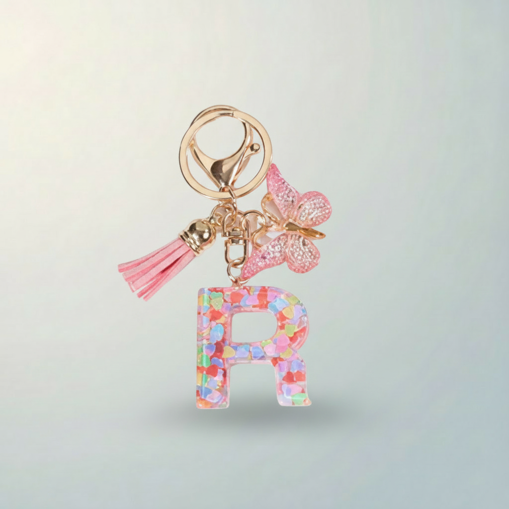 Alphabet Bag Charm – Clip-On Initials & Letters