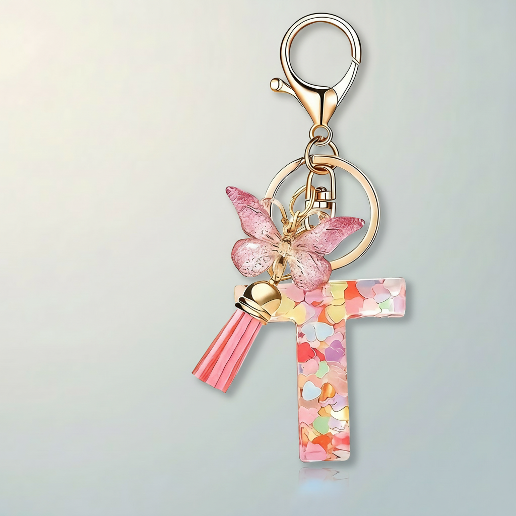 Alphabet Bag Charm – Clip-On Initials & Letters