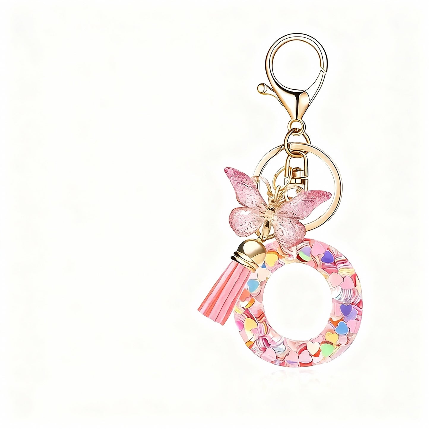 Alphabet Initial Bag Charm – Personalized Clip-On for Kids’ Bags