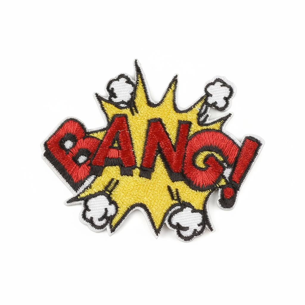 Self-Adhesive Embroidered Patches – Pack of 3 Random Designs