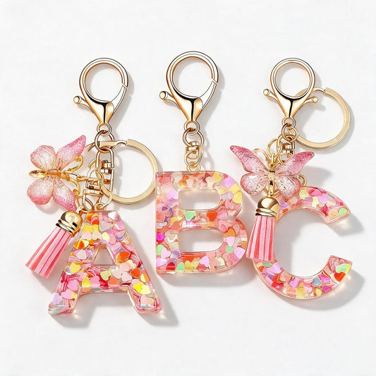 Alphabet Bag Charm