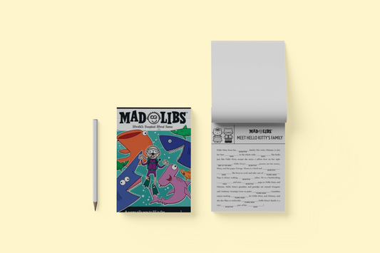 Mad Libs Travel Game Pad – Hilarious Fun for Kids on the Go