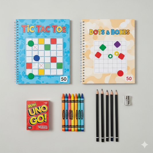Games on the Go Kit – Kids Travel Games