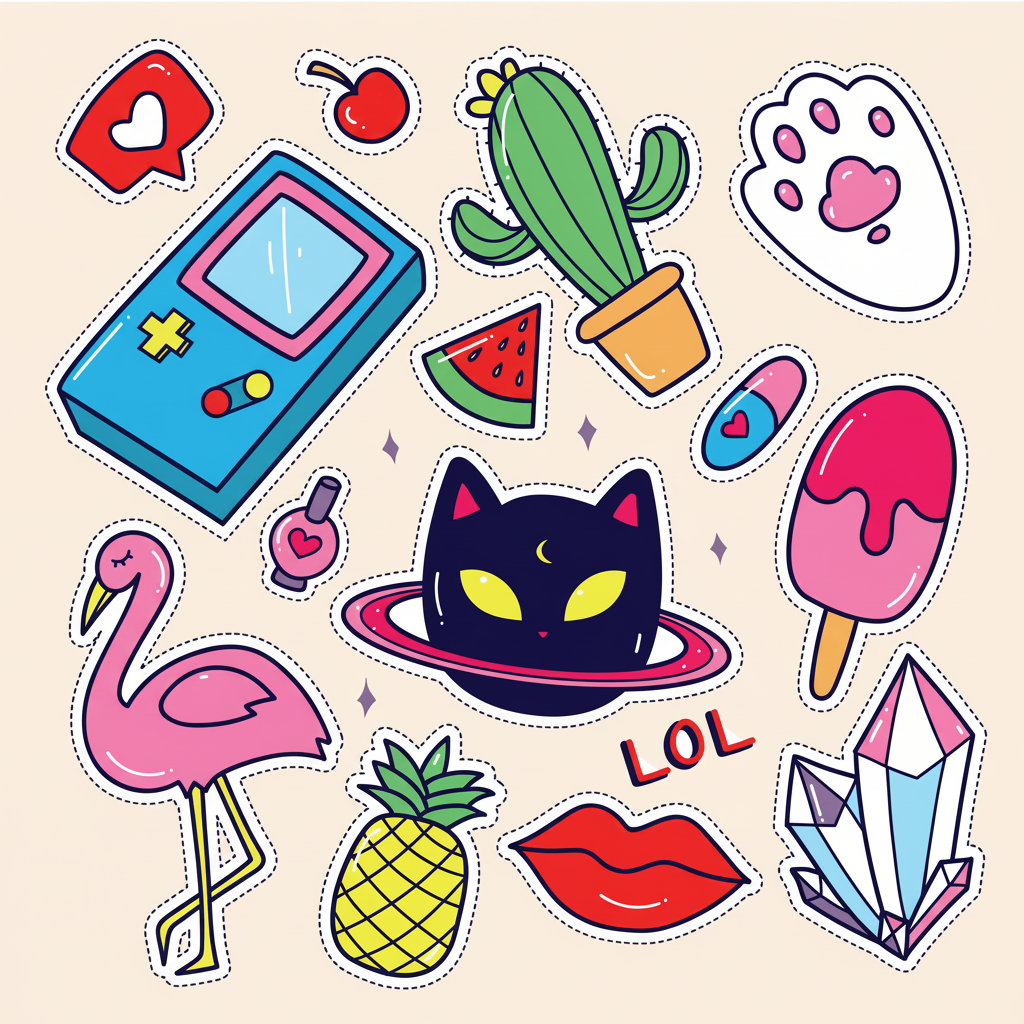 Sticker Sheets – Surprise Mix Designs
