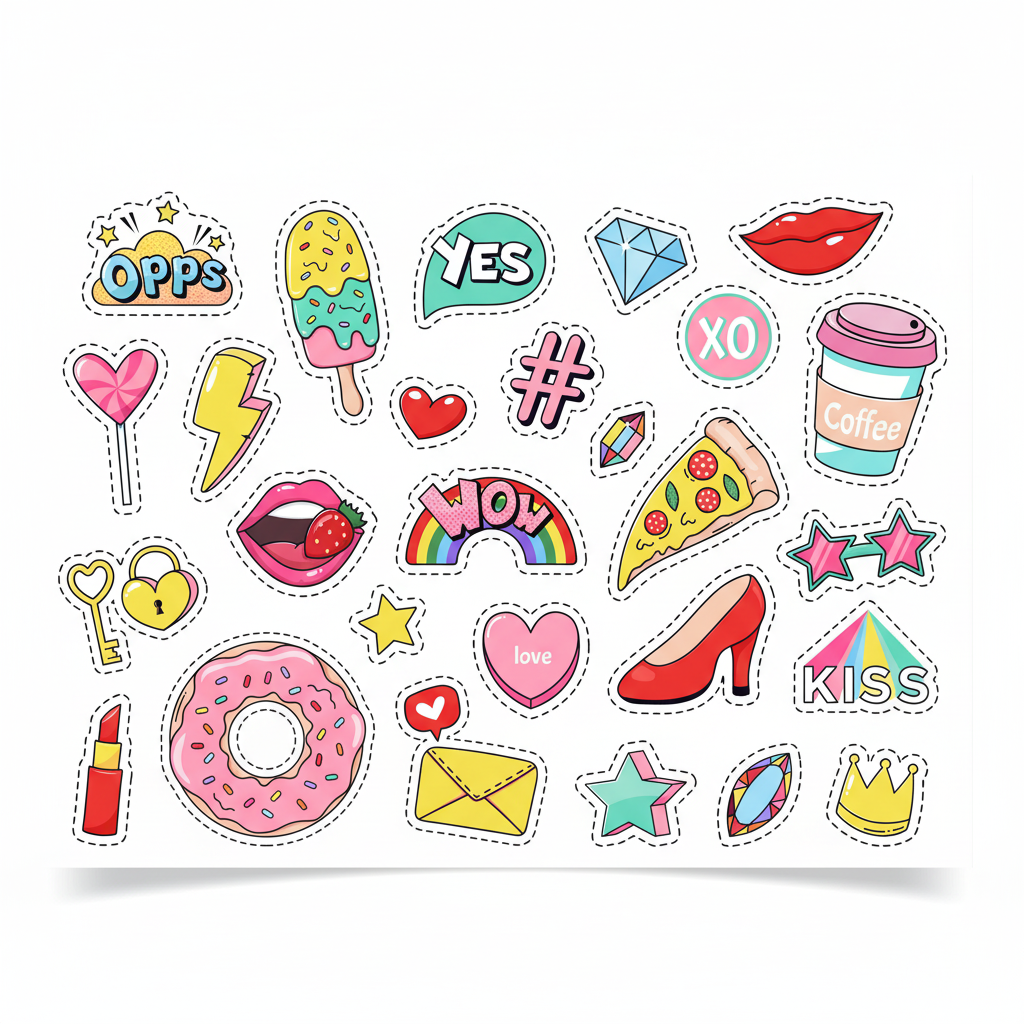 Sticker Sheets – Surprise Mix Designs
