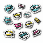 Embroidered Patches - 3 pack